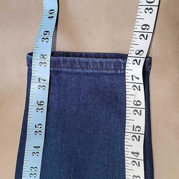 Madewell, Size 31 Waist '10" High Riser Skinny Skinny' Dark Wash Jeans, EUC - Picture 6 of 13